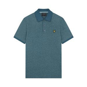 Lyle & Scott Tričko  žltá / petrolejová / čierna