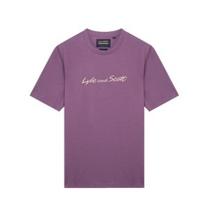 Lyle & Scott Tričko  fialová / rosé