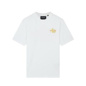 Lyle & Scott Tričko  pastelovo žltá / jablková / pastelovo červená / biela