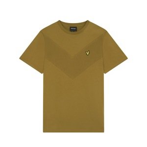 Lyle & Scott Tričko 'Chevron'  olivová