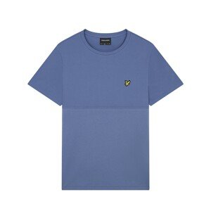 Lyle & Scott Tričko  modrosivá / zlatá žltá