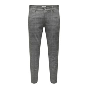 Only & Sons Chino nohavice 'MARK'  sivá / antracitová