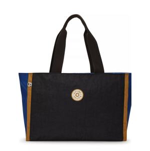 KIPLING Shopper 'Nalo'  modrá / karamelová / čierna / biela