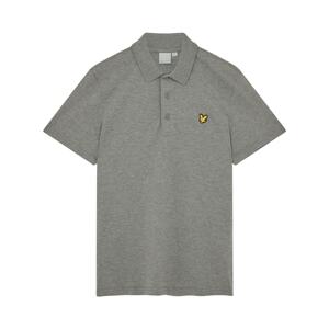 Lyle & Scott Tričko  šafránová / svetlosivá