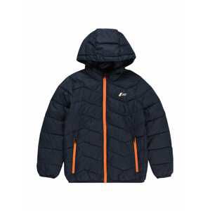 Jack & Jones Junior Prechodná bunda  námornícka modrá / oranžová / biela