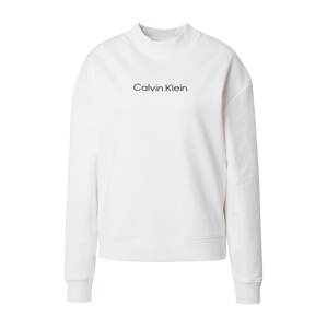 Calvin Klein Mikina 'Hero'  čierna / šedobiela