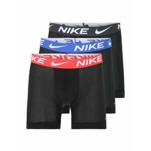 NIKE Boxerky  modrá / grafitová / červená / čierna