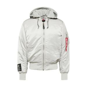 ALPHA INDUSTRIES Prechodná bunda  svetlosivá