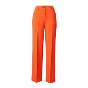 modström Plisované nohavice 'Gale'  oranžová