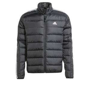 ADIDAS SPORTSWEAR Outdoorová bunda 'Essentials'  čierna / biela