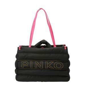 PINKO Shopper  zlatá žltá / ružová / čierna