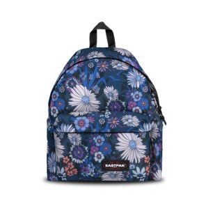 EASTPAK Batoh  modrá / pastelovo červená / biela