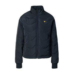 Lyle & Scott Prechodná bunda  námornícka modrá / limetková / čierna