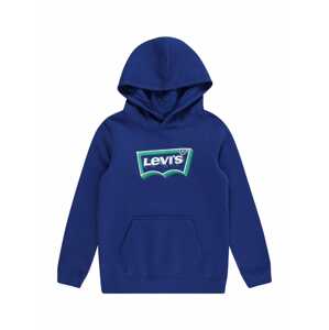 LEVI'S Mikina  tmavomodrá / nefritová / biela