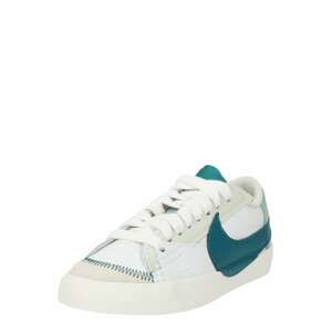 Nike Sportswear Nízke tenisky 'Blazer 77 Jumbo'  petrolejová / biela / šedobiela