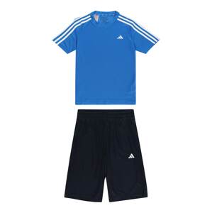 ADIDAS SPORTSWEAR Tréningový komplet 'Train Essentials Aeroready 3-Stripes -Fit '  tmavomodrá / kráľovská modrá / biela