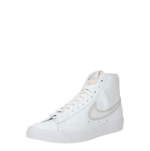 Nike Sportswear Členkové tenisky 'BLAZER MID '77'  svetlosivá / pastelovo oranžová / biela