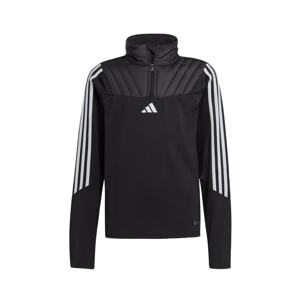 ADIDAS PERFORMANCE Športová mikina 'Tiro 23'  čierna / biela