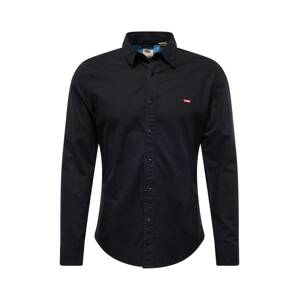 LEVI'S ® Košeľa 'LS Battery HM Shirt Slim'  červená / čierna / biela