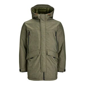 JACK & JONES Zimná parka  olivová