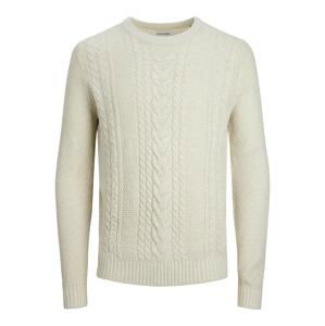 JACK & JONES Sveter 'CRAIG'  biela