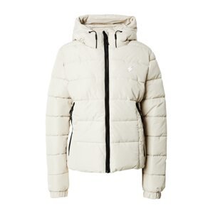 Superdry Prechodná bunda 'SPIRIT'  krémová / čierna