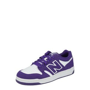 new balance Nízke tenisky '480L'  tmavofialová / biela