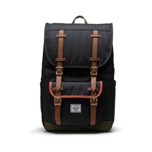 Herschel Batoh 'Little America™ Mid'  hnedá / olivová / čierna