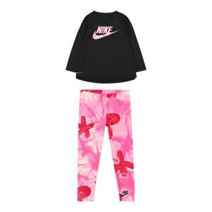 Nike Sportswear Športový úbor  ružová / čierna
