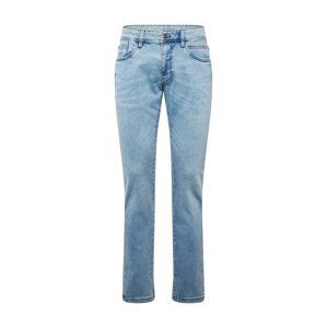 INDICODE JEANS Džínsy 'Coil'  modrá denim / svetlohnedá