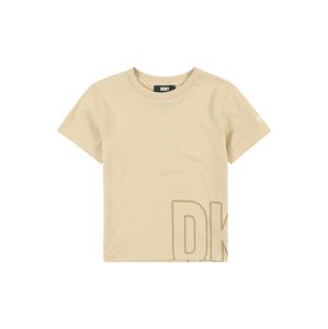 DKNY Tričko  kamenná / olivová