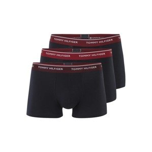 Tommy Hilfiger Underwear Boxerky  tmavomodrá / antracitová / burgundská / biela