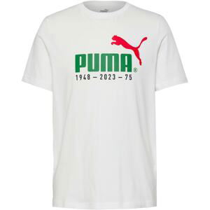 PUMA Tričko 'No. 1 Logo Celebration'  zelená / červená / čierna / biela