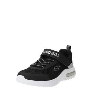 SKECHERS Tenisky 'Bounder-Tech'  čierna / strieborná / biela