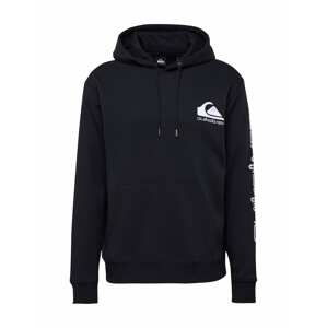 QUIKSILVER Mikina 'OMNI'  čierna / strieborná / biela