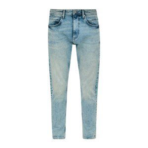 QS by s.Oliver Plisované rifle 'Rick'  modrá denim