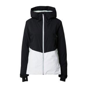 ROXY Športová bunda 'PEAKSIDE'  svetlozelená / čierna / biela