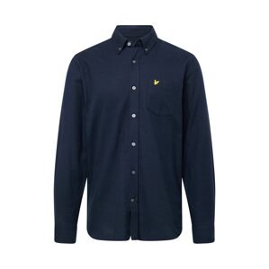 Lyle & Scott Biznis košeľa  námornícka modrá / žltá