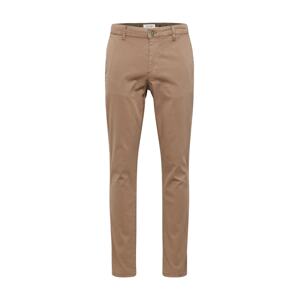 JACK & JONES Chino nohavice 'MARCO FRED'  žltohnedá