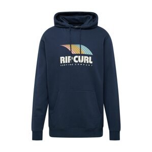 RIP CURL Športová mikina 'HEY MAMA'  námornícka modrá / tyrkysová / horčicová / biela