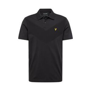 Lyle & Scott Tričko 'Chevron'  žltá / čierna