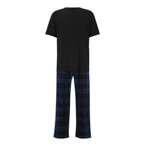 Calvin Klein Underwear Dlhé pyžamo  tmavomodrá / čierna