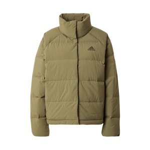 ADIDAS SPORTSWEAR Outdoorová bunda 'Helionic'  sivá / olivová