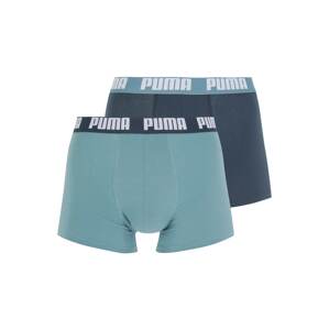 PUMA Boxerky  tyrkysová / petrolejová / biela