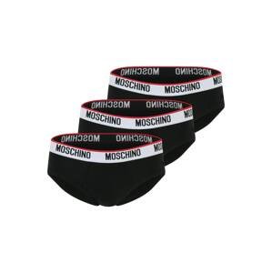 Moschino Underwear Boxerky  červená / čierna / biela
