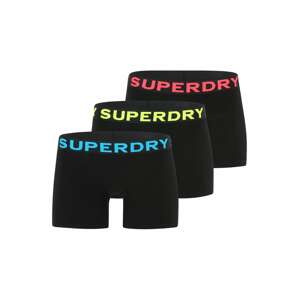 Superdry Boxerky  vodová / citrónová / červená / čierna