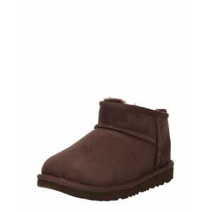 UGG Snehule 'CLASSIC ULTRA MINI'  tmavohnedá