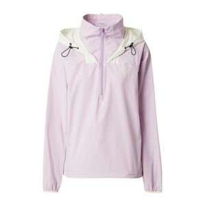 Polo Ralph Lauren Tréningová bunda  pastelovo fialová / biela