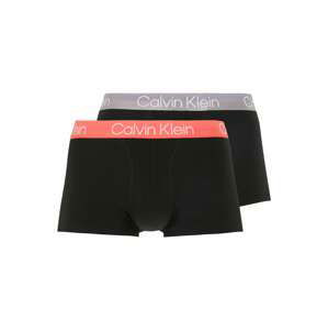 Calvin Klein Underwear Boxerky  pastelovo žltá / pastelovo fialová / koralová / čierna