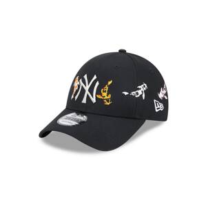 NEW ERA Čiapka 'KOI FISH 9FORTY®'  žltá / čierna / biela